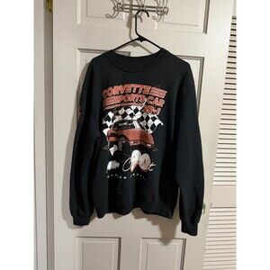 Men’s Chemistry Corvette Sports Car Crewneck Sweatshirt Size XL